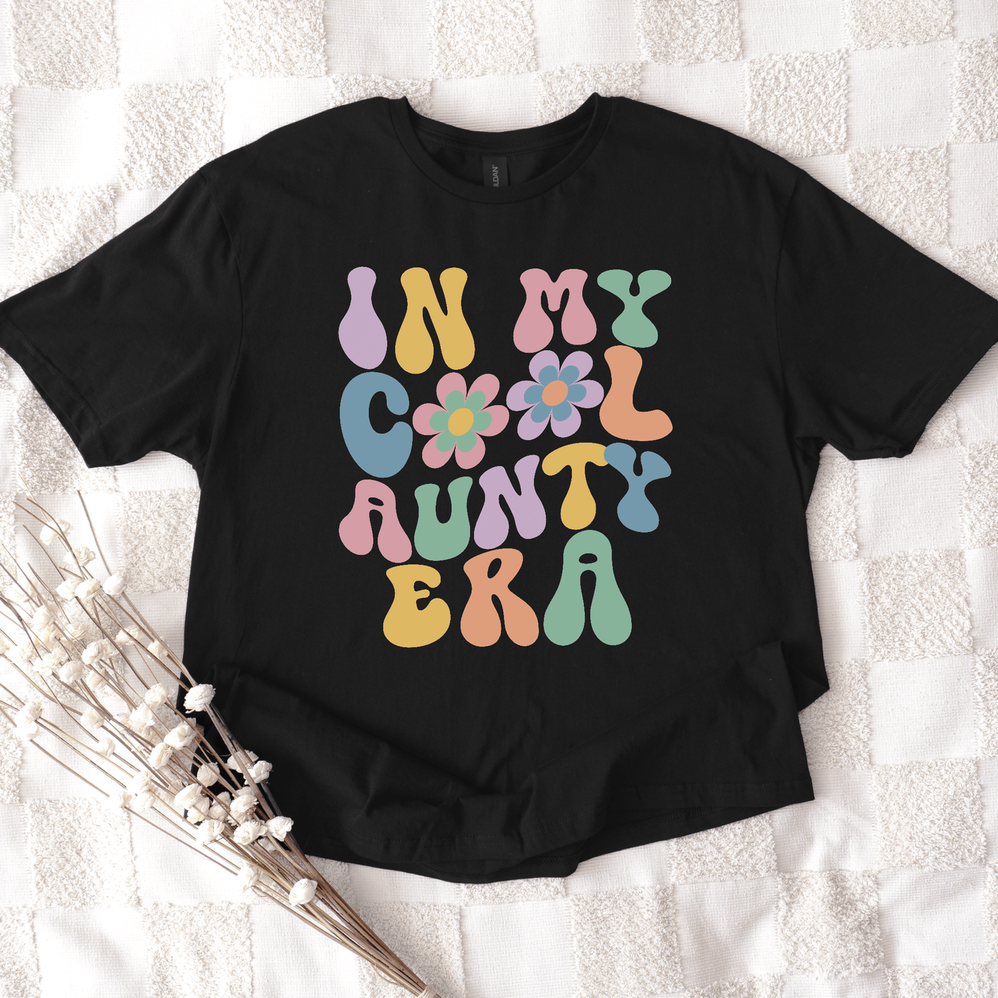 In My Cool Aunty Era Shirt | Retro Pastel Auntie Tee