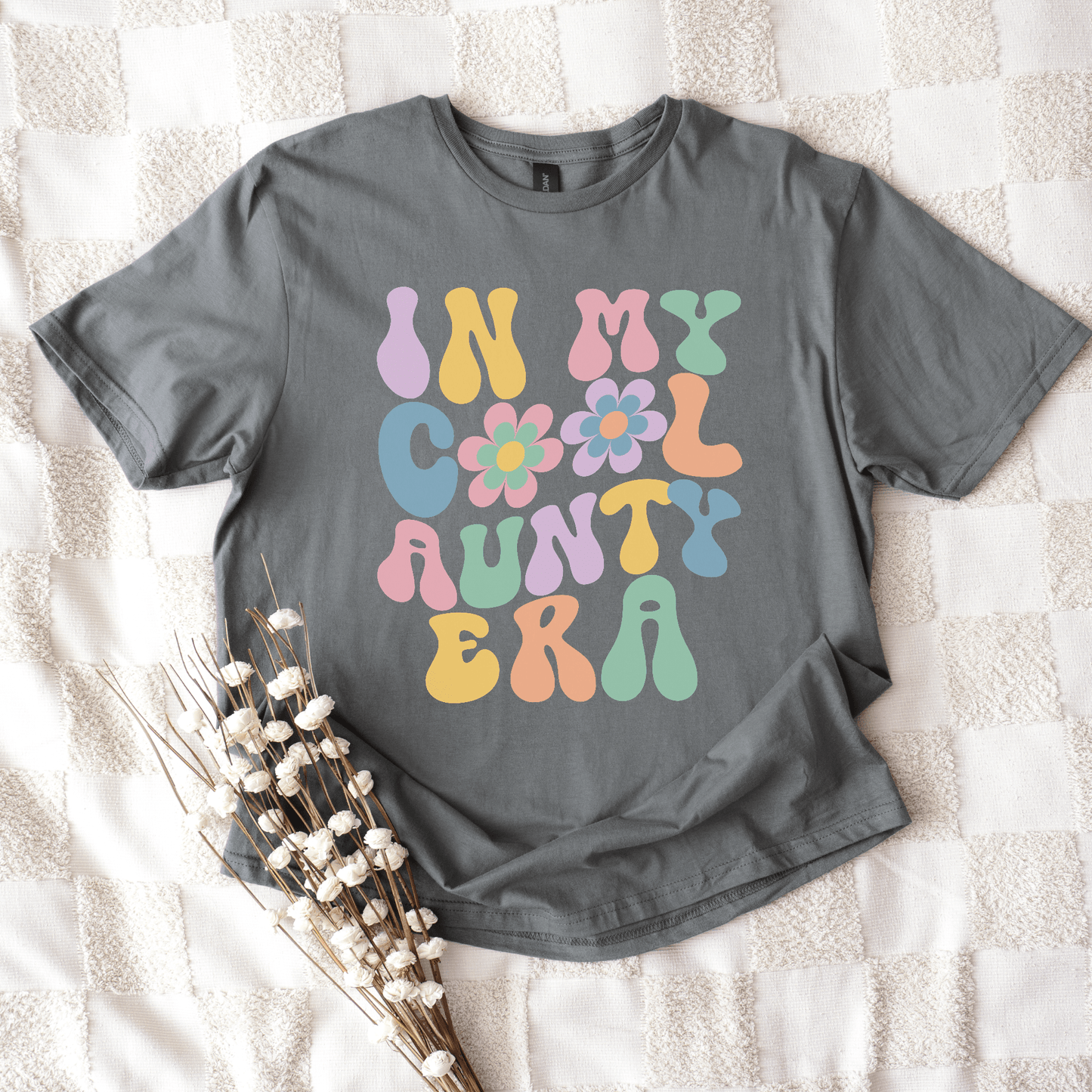 In My Cool Aunty Era Shirt | Retro Pastel Auntie Tee