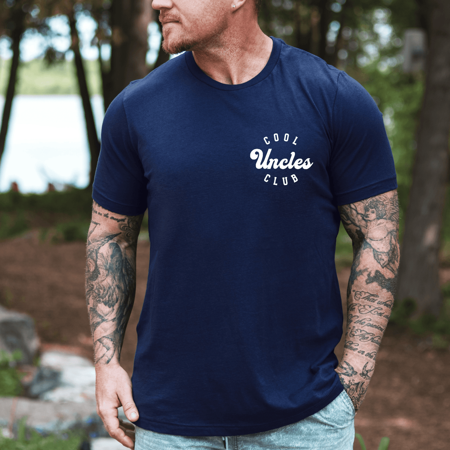Cool Uncles Club Shirt | Minimalist Uncle Gift