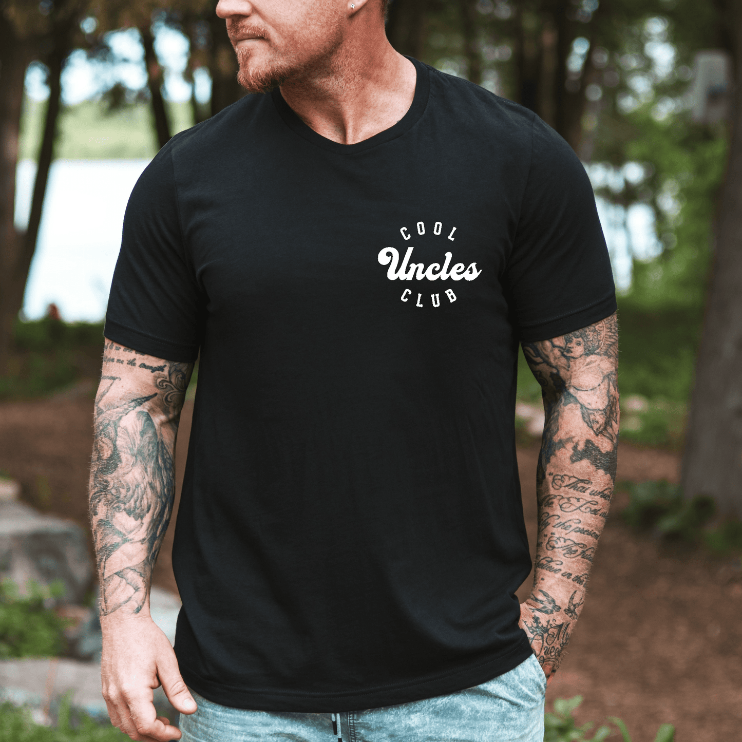 Cool Uncles Club Shirt | Minimalist Uncle Gift
