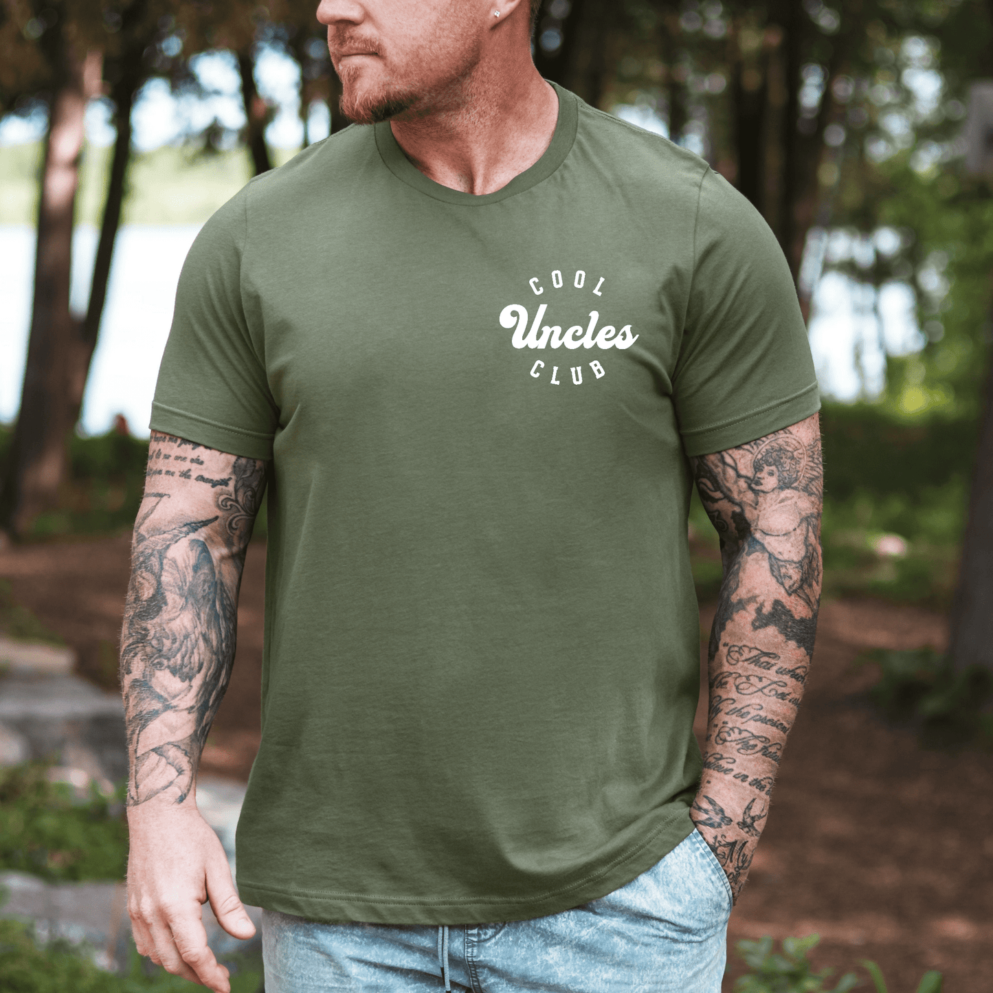 Cool Uncles Club Shirt | Minimalist Uncle Gift