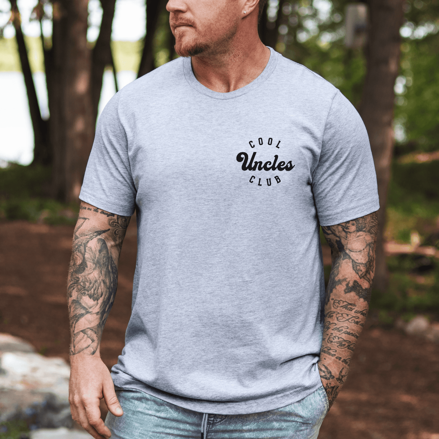 Cool Uncles Club Shirt | Minimalist Uncle Gift