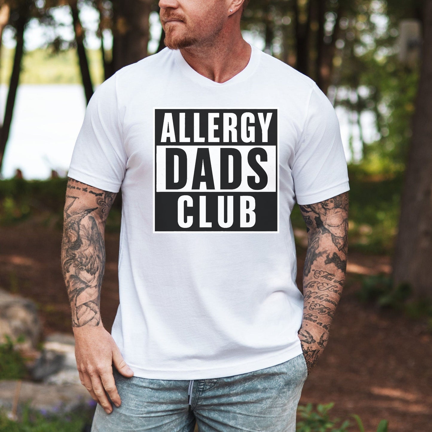 Allergy Dads Club Shirt | CMPA Awareness Tee for Proud Allergy Dads