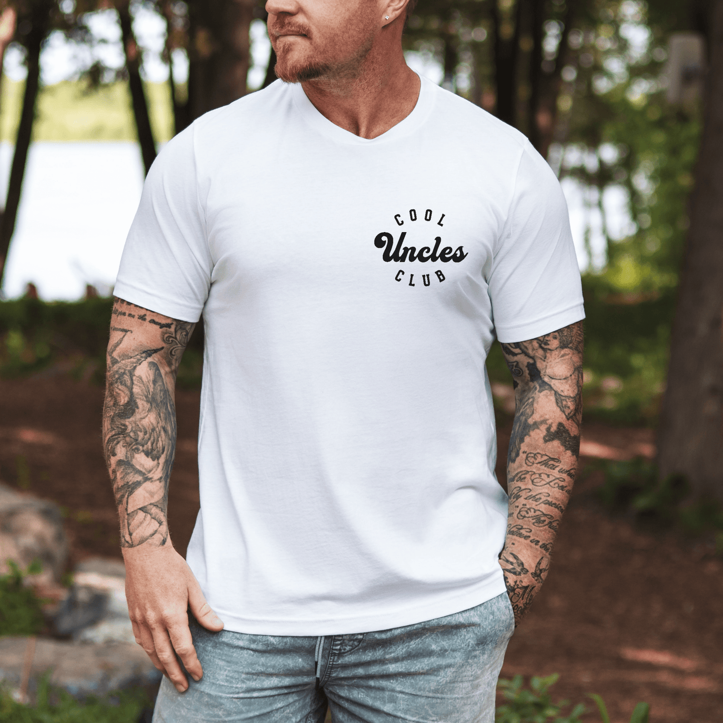 Cool Uncles Club Shirt | Minimalist Uncle Gift