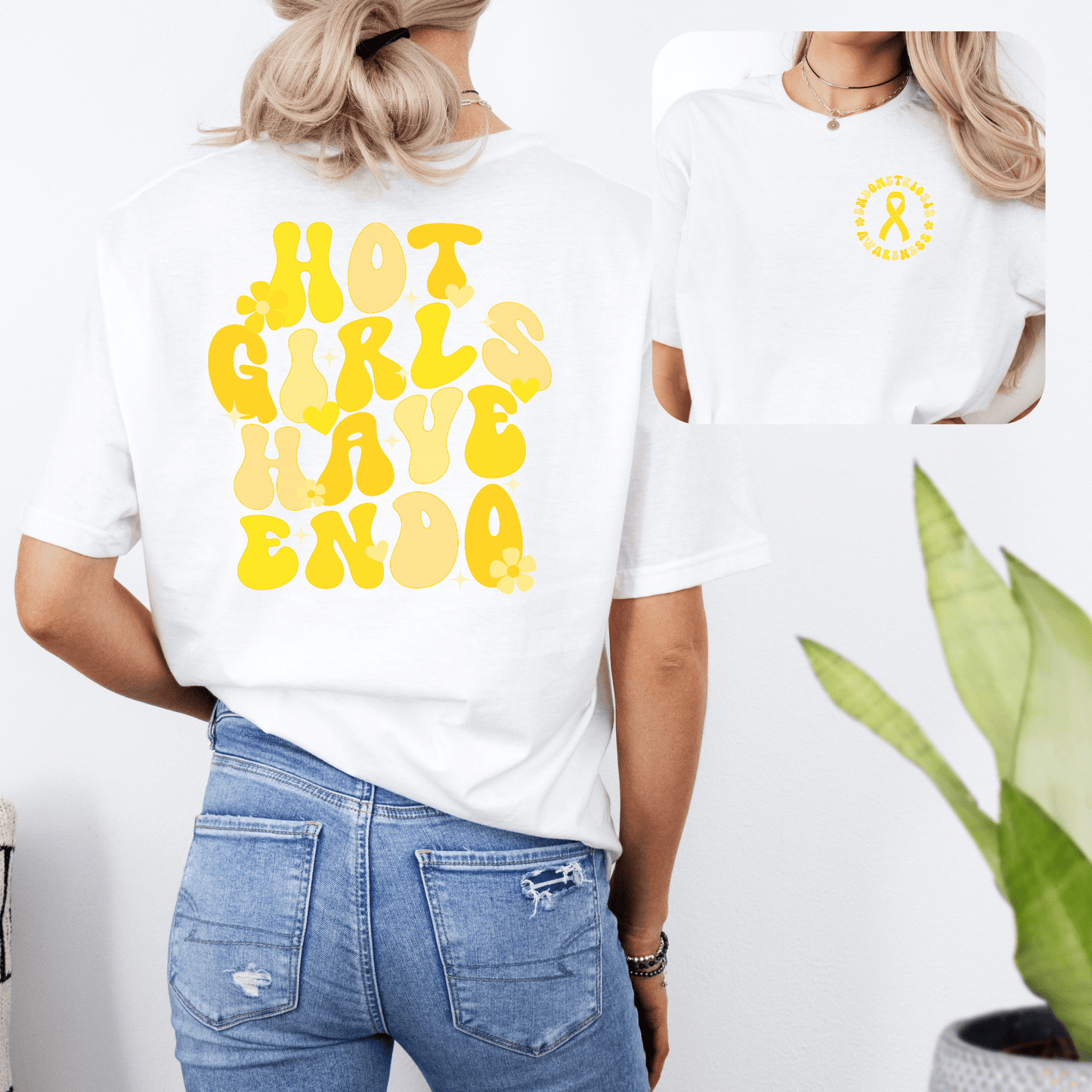 Hot Girls Have Endo Shirt | Endometriosis Awareness Tee