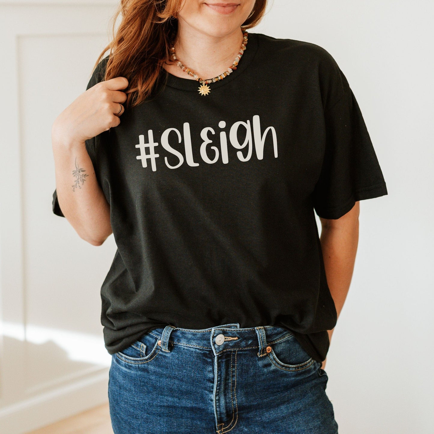 Funny Christmas shirt, trendy christmas shirt, cute christmas tee, funny Christmas shirt, Boojee Christmas Shirt, Santa Shirt, sleigh shirt