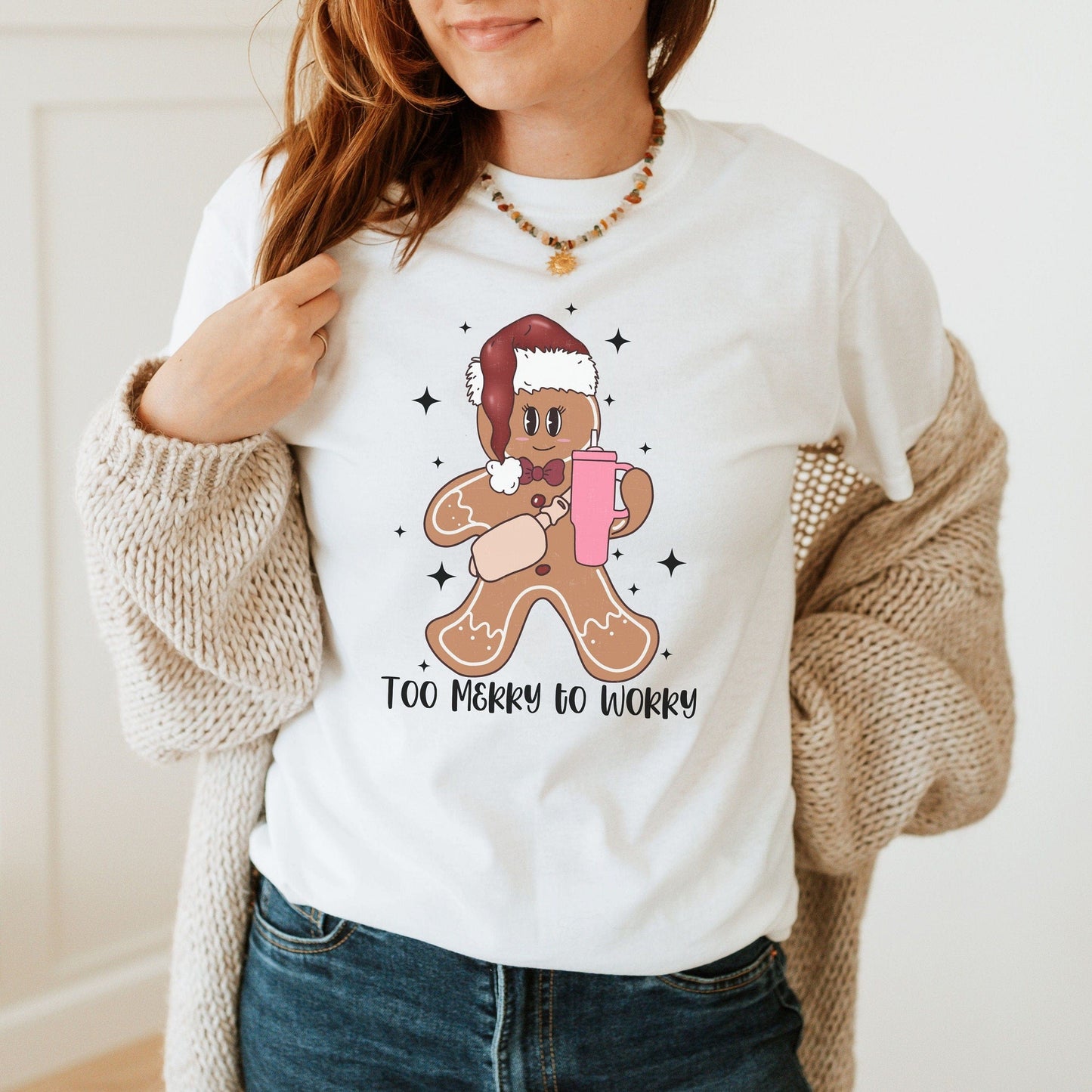 Funny Gingerbread Christmas shirt, trendy christmas shirt, cute christmas tee, funny Christmas shirt, Boojee Christmas Shirt, Santa Shirt,