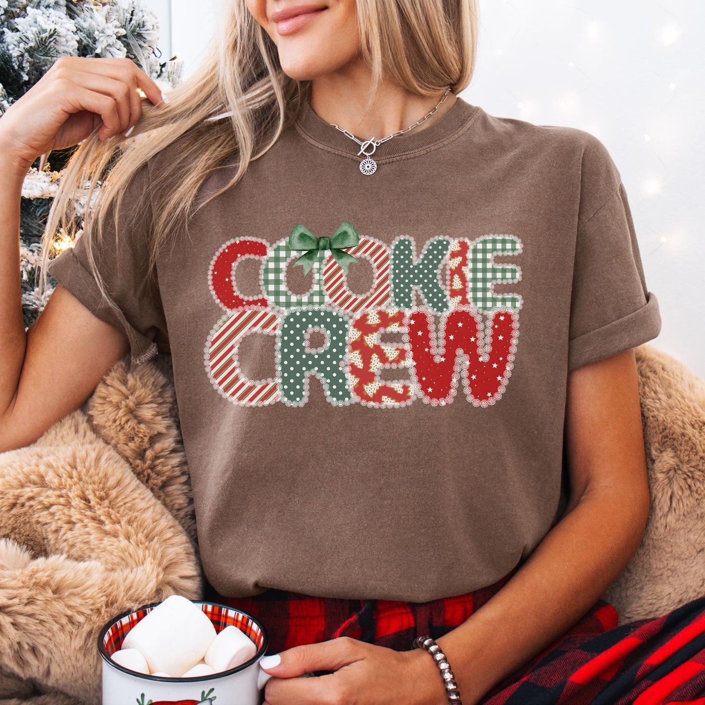 The Cookie Crew Comfort Colors Shirt, Christmas Baking Crew Shirts, Family Christmas Shirt, Matching Family Shirts, Gift for Baker, Holidays