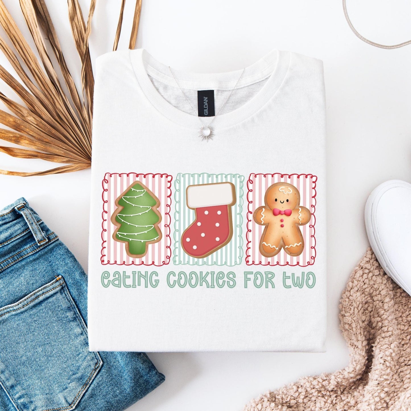 Christmas Pregnancy Announcement Shirt, Christmas Baby Reveal Tee, Pregnant Holiday TShirt, Gingerbread Cookie Reveal, Xmas Baby Shower Gift