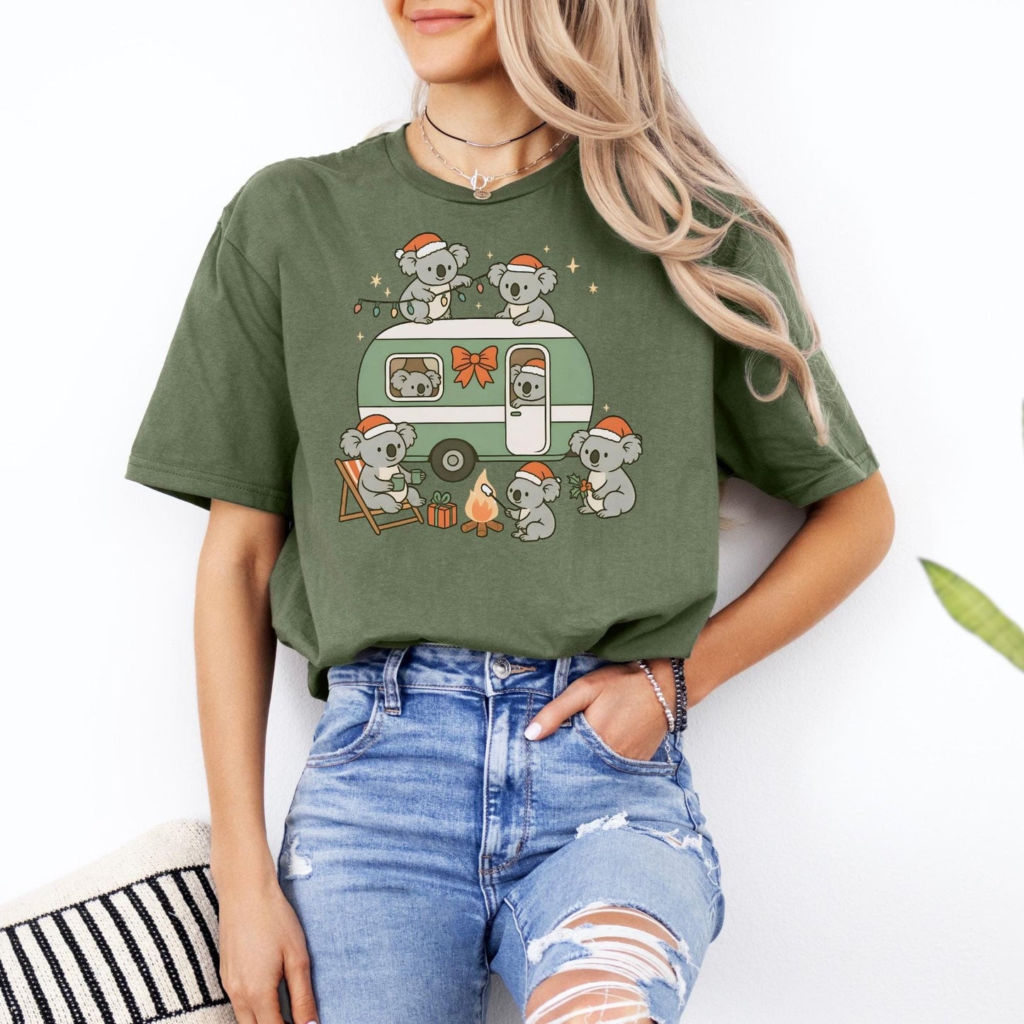 Koala Christmas Shirt, Australian Animals Tee, Matching Family Aussie Christmas T-Shirt, Funny Christmas Shirts, Cute Koala Gifts, Xmas Gift