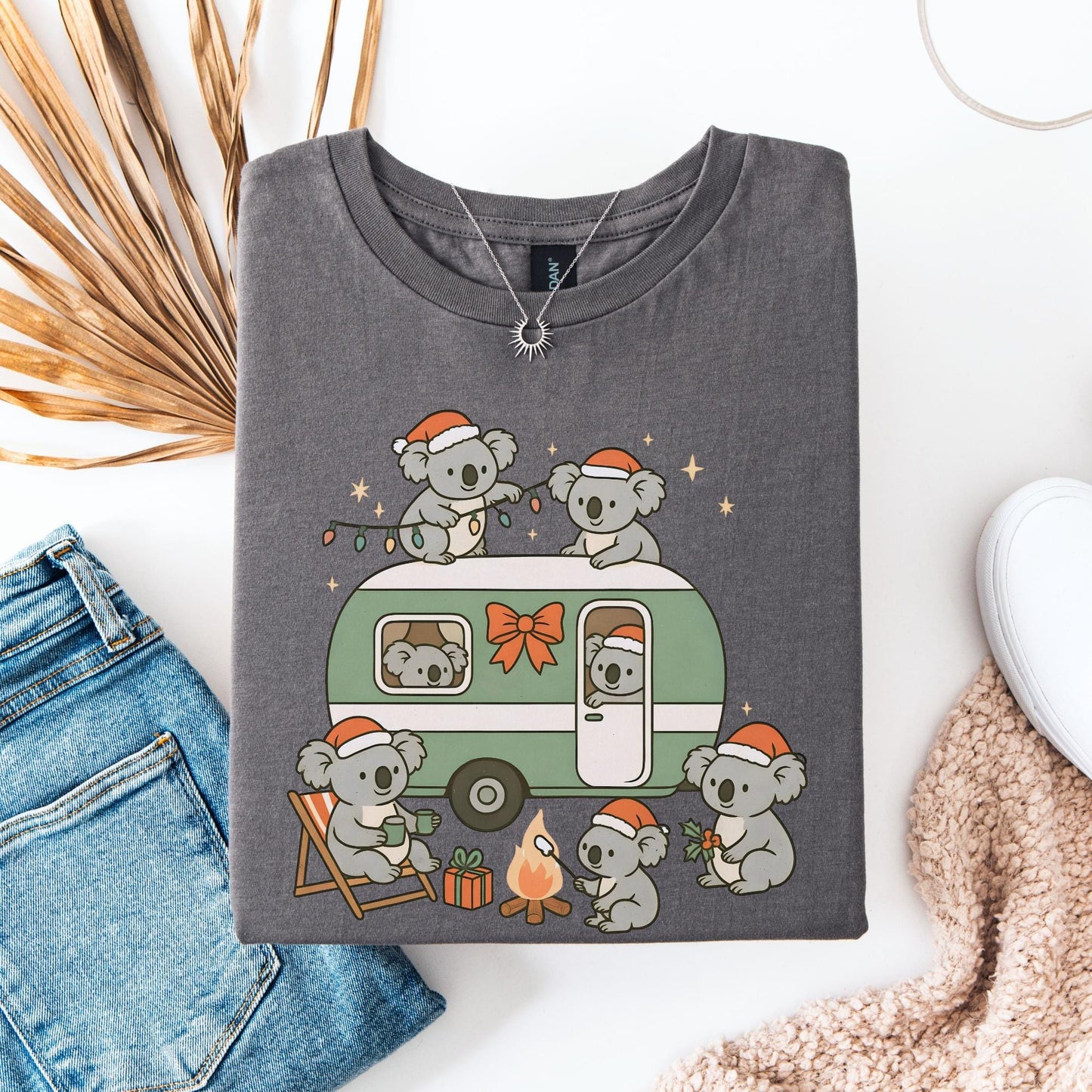 Koala Christmas Shirt, Australian Animals Tee, Matching Family Aussie Christmas T-Shirt, Funny Christmas Shirts, Cute Koala Gifts, Xmas Gift
