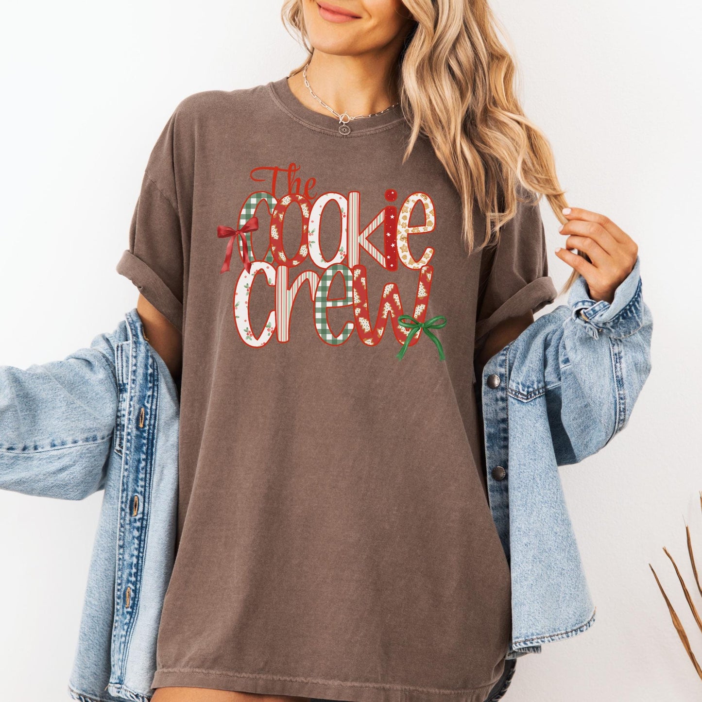The Cookie Crew Comfort Colors Shirt, Christmas Baking Crew Shirts, Family Christmas Shirt, Matching Family Shirts, Gift for Baker, Holidays