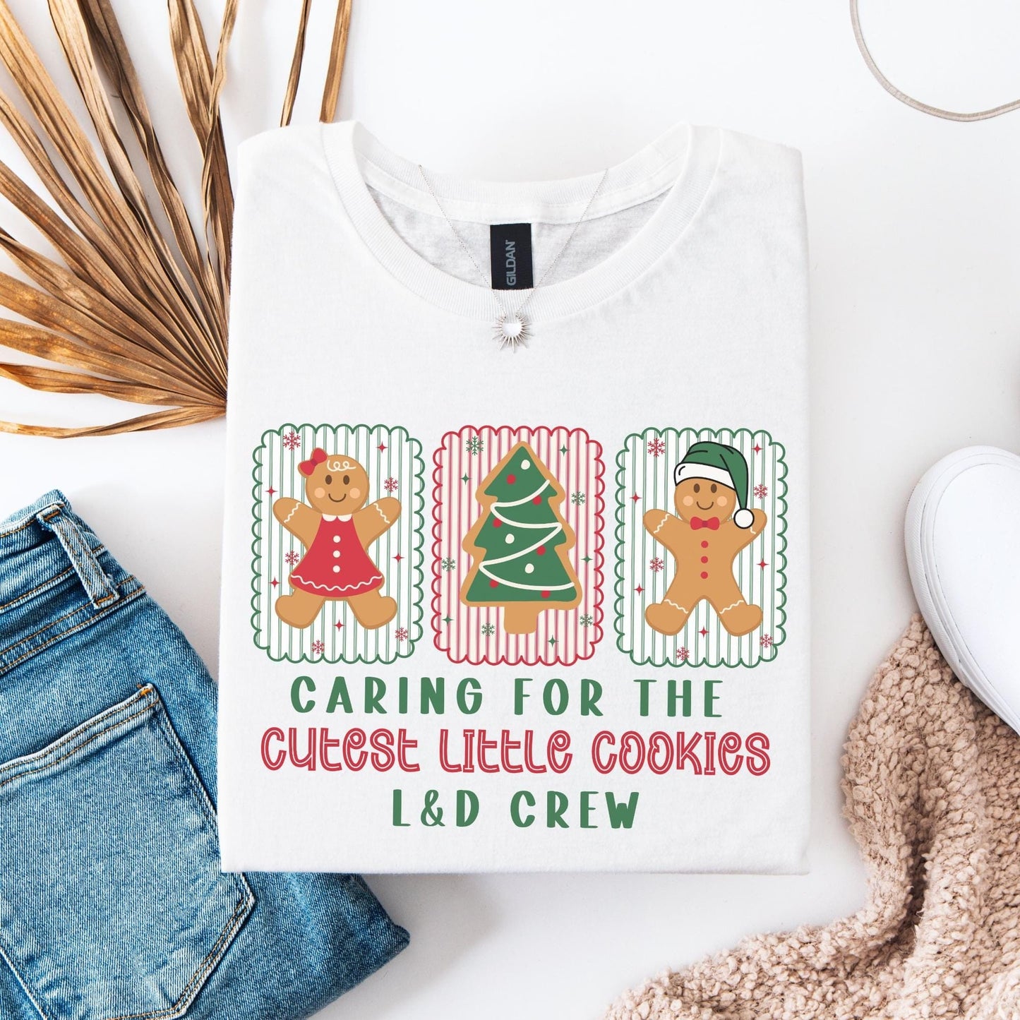 Christmas Labor And Delivery Nurse Shirt, L&D Nurse Christmas T-Shirt, OB Nurse Christmas Gift, Matching Labor Nurse Tees, Midwife Shirts