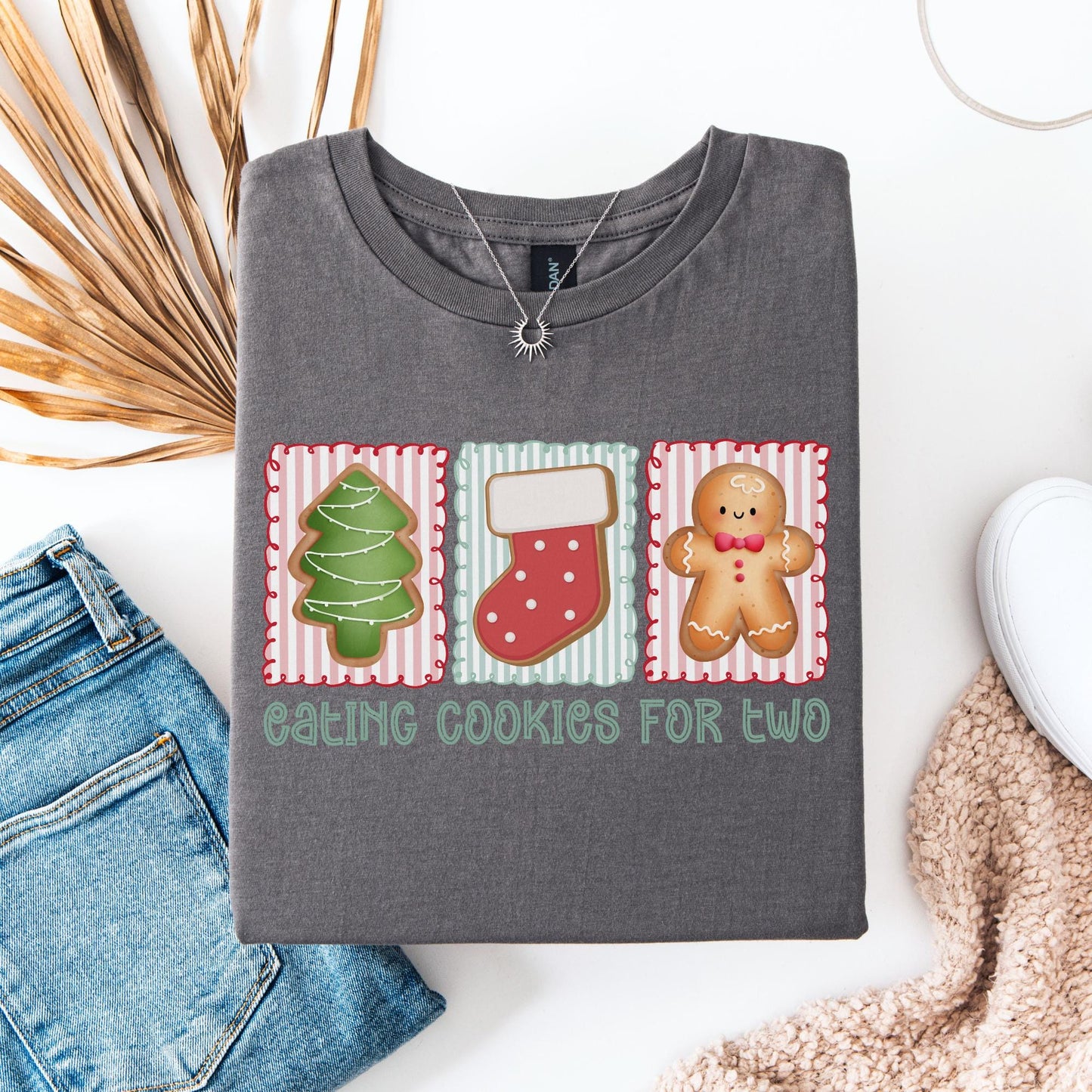 Christmas Pregnancy Announcement Shirt, Christmas Baby Reveal Tee, Pregnant Holiday TShirt, Gingerbread Cookie Reveal, Xmas Baby Shower Gift