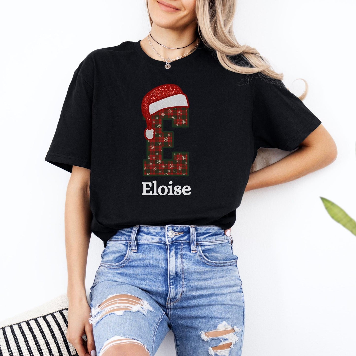 Custom Family Christmas Shirt, Personalized Name Xmas Shirts, Matching Holiday Christmas Tees, Family Christmas TShirt, Trendy Holiday Gift