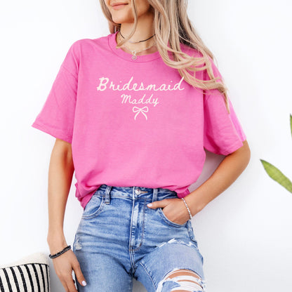Custom Bridesmaid T-Shirt |