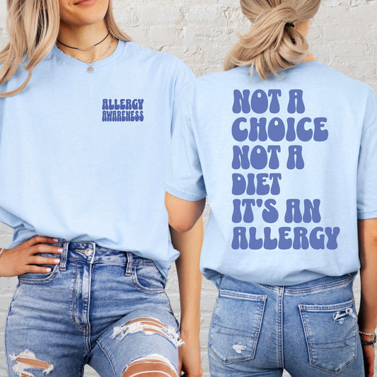 Allergy Awareness Shirt | CMPA & Food Allergy Statement Tee