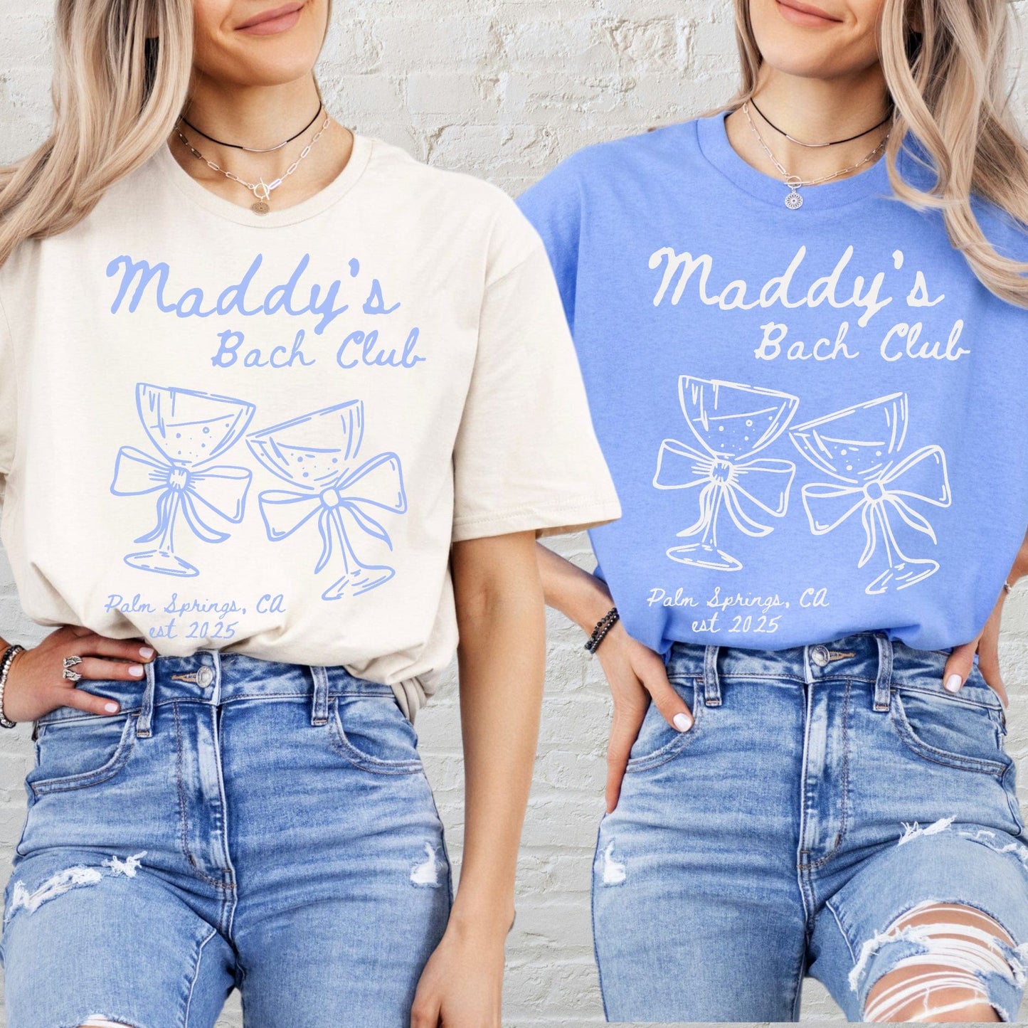 Custom The Bach Club Shirt | Personalised Bachelorette Party Tee