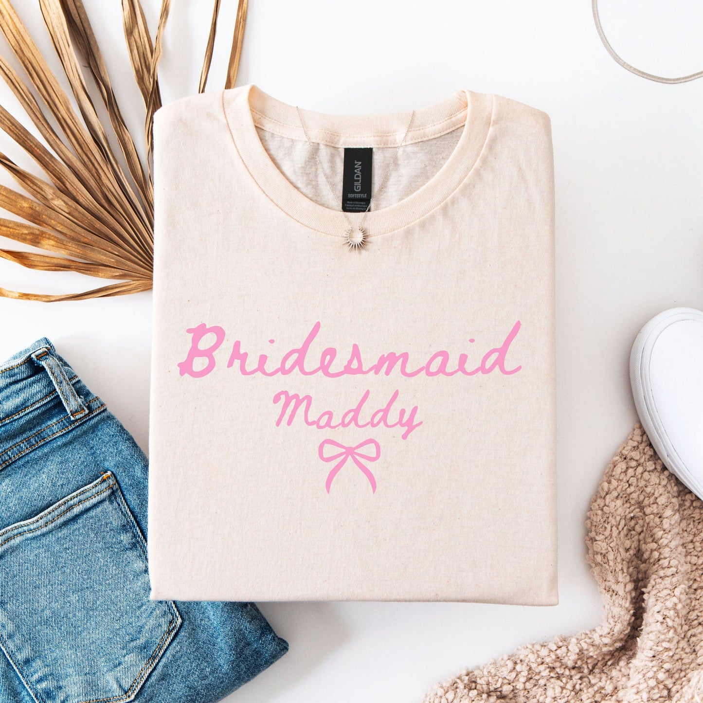 Custom Bridesmaid T-Shirt |
