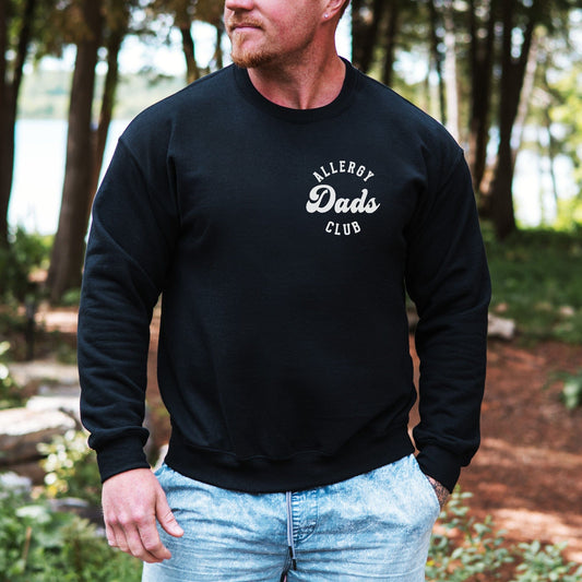 Allergy Dads Club Sweatshirt | CMPA & Food Allergy Awareness Jumper