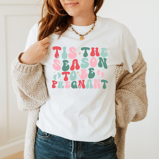 Christmas pregnancy announcement shirt, christmas pregnancy shirt, christmas pregnancy announcement, maternity christmas shirt, xmas shirt