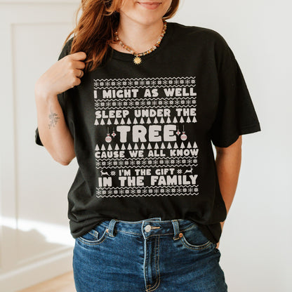 ugly christmas shirt, funny ugly christmas shirt, funny christmas tshirt, retro christmas shirt, funny family Xmas gift, I’m the gift shirt