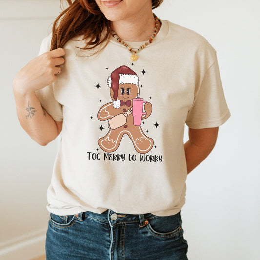 Funny Gingerbread Christmas shirt, trendy christmas shirt, cute christmas tee, funny Christmas shirt, Boojee Christmas Shirt, Santa Shirt,