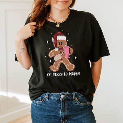 Funny Gingerbread Christmas shirt, trendy christmas shirt, cute christmas tee, funny Christmas shirt, Boojee Christmas Shirt, Santa Shirt,