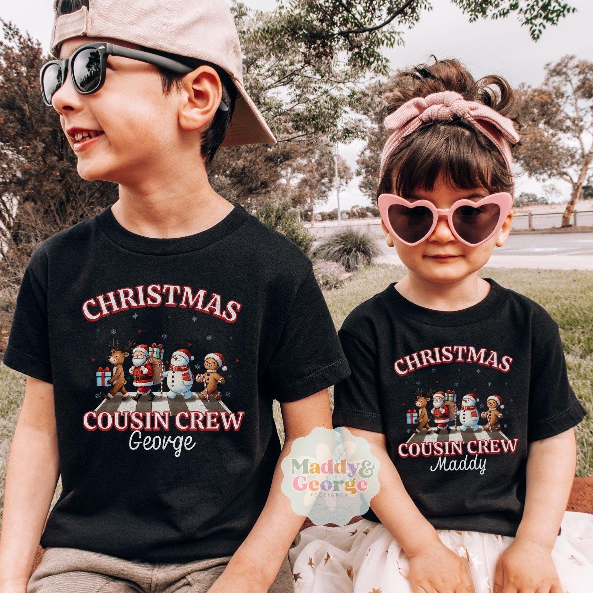Custom Cousin Crew Christmas Shirt, Matching Family Christmas Shirts, Cousin Crew Tee, Cousin Squad TShirt, Cousin Sleepover Gift, Xmas 2024
