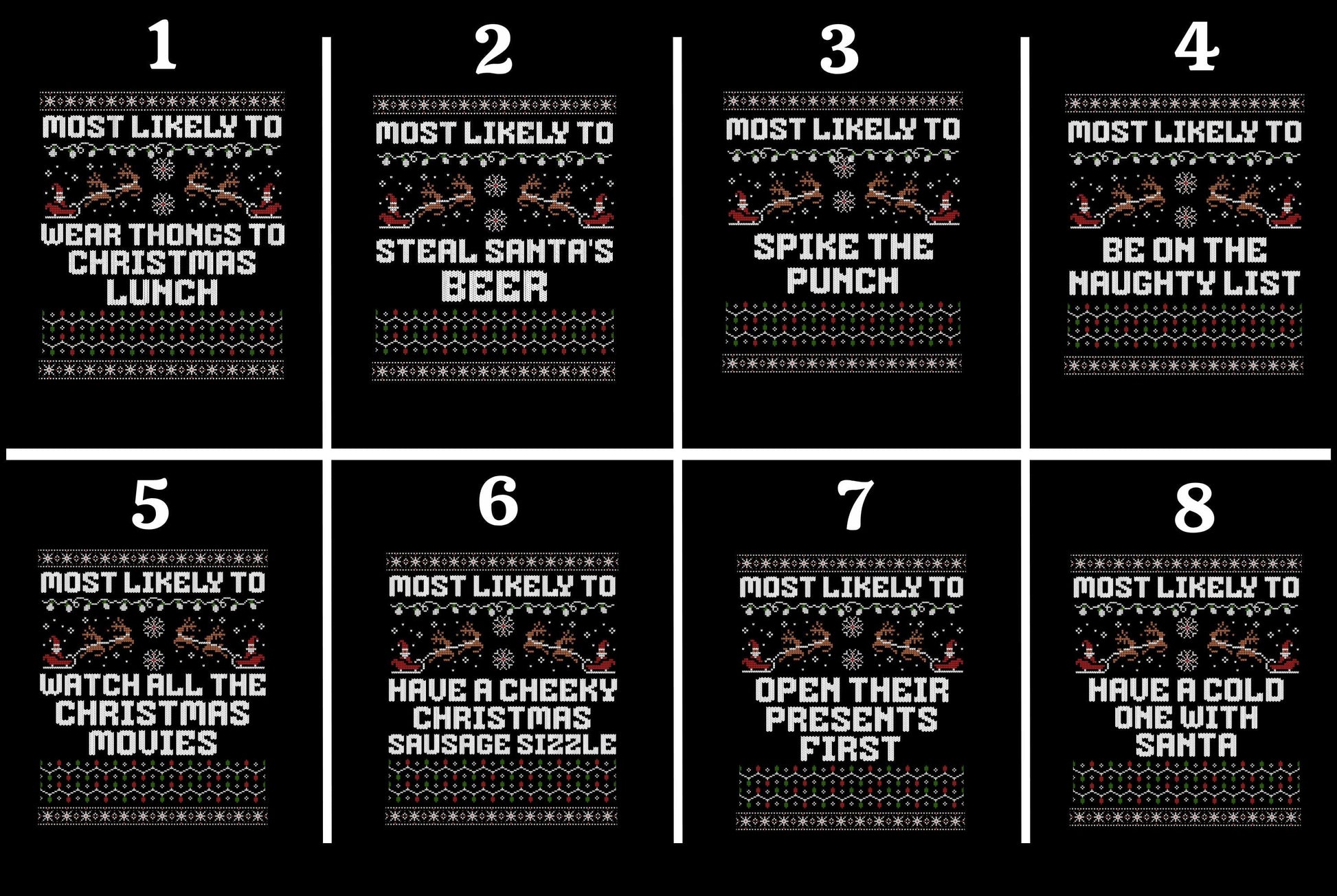 Most likely to Christmas Family Matching Shirts, Australian Christmas Shirt, Custom Matching Family Christmas Tees, Christmas Gift, Xmas Tee