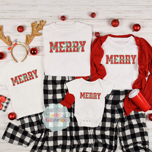 Custom Matching Family Christmas Shirts, Christmas Group Shirt, Christmas Gift For Family, Personalized Name Christmas Family Shirt, Xmas