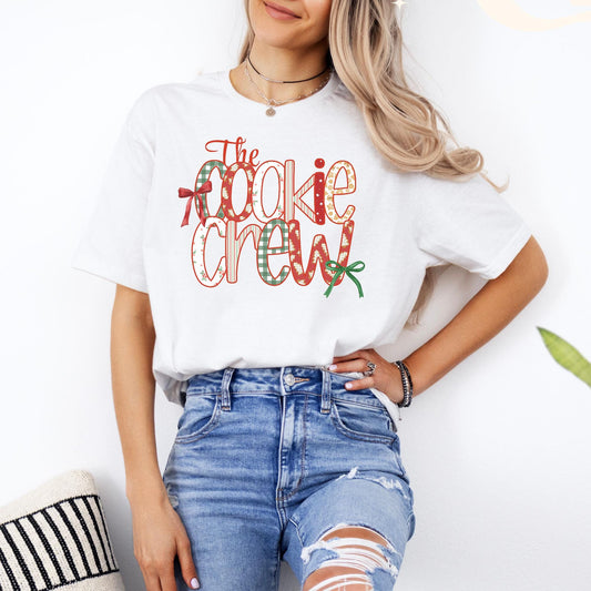 The Cookie Crew Shirt, Christmas Baking Crew Shirts, Family Christmas Shirt, Matching Family Shirts, Gift for Baker, Holiday Gift For Family