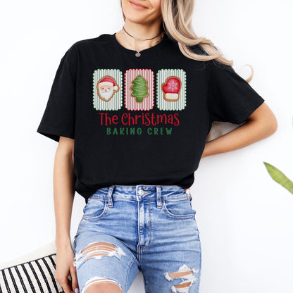 The Christmas Baking Crew Shirt, The Cookie Crew Party Shirts, Family Christmas Shirt, Matching Family Shirts, Gift for Baker, Holiday Gifts