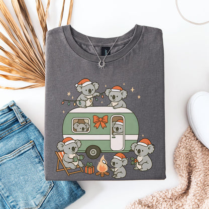 Koala Christmas Shirt, Australian Animals Tee, Matching Family Aussie Christmas T-Shirt, Funny Christmas Shirts, Cute Koala Gifts, Xmas Gift