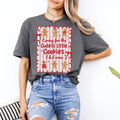 Christmas Labor And Delivery Nurse Shirt, L&D Nurse Christmas T-Shirt, OB Nurse Christmas Gift, Matching Labor Nurse Tees, Midwife Shirts