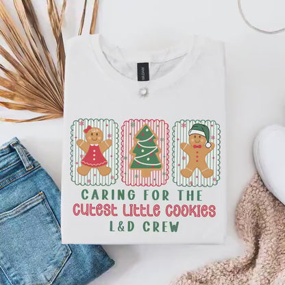 Christmas Labor And Delivery Nurse Shirt, L&D Nurse Christmas T-Shirt, OB Nurse Christmas Gift, Matching Labor Nurse Tees, Midwife Shirts