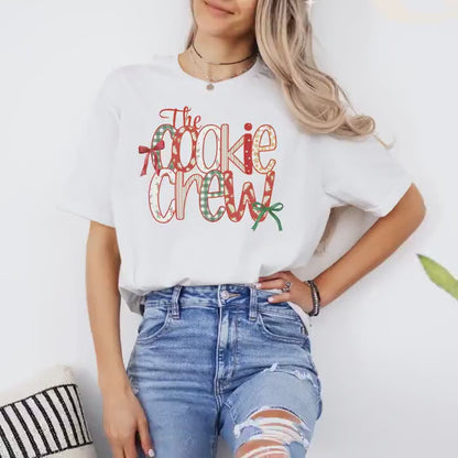 The Cookie Crew Shirt, Christmas Baking Crew Shirts, Family Christmas Shirt, Matching Family Shirts, Gift for Baker, Holiday Gift For Family